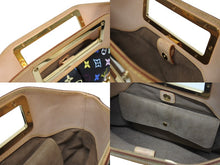 Load image into Gallery viewer, 極美品 LOUIS VUITTON ルイヴィトン ショルダーバッグ ジュディMM ノワール 村上隆 M40256 モノグラムマルチカラー ブラック 中古 4b005571