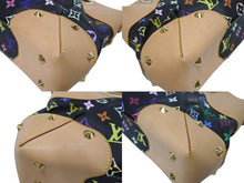 Load image into Gallery viewer, 極美品 LOUIS VUITTON ルイヴィトン ショルダーバッグ ジュディMM ノワール 村上隆 M40256 モノグラムマルチカラー ブラック 中古 4b005571
