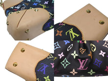 Load image into Gallery viewer, 極美品 LOUIS VUITTON ルイヴィトン ショルダーバッグ ジュディMM ノワール 村上隆 M40256 モノグラムマルチカラー ブラック 中古 4b005571