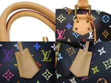 Load image into Gallery viewer, 極美品 LOUIS VUITTON ルイヴィトン 村上隆 アルマGM ハンドバッグ M40442 モノグラム マルチカラー ブラック 中古 4b005572