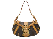 Load image into Gallery viewer, 極美品 LOUIS VUITTON ルイヴィトン レオノール ハンドバッグ M92394 廃盤 モノグラム PVC レザー ブラウン 中古 4b005575