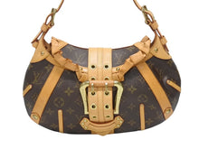 Load image into Gallery viewer, 極美品 LOUIS VUITTON ルイヴィトン レオノール ハンドバッグ M92394 廃盤 モノグラム PVC レザー ブラウン 中古 4b005575