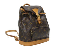 Load image into Gallery viewer, 極美品 LOUIS VUITTON ルイヴィトン ミニモンスリ リュック バックパック M51137 モノグラム ブラウン 中古 4b005578