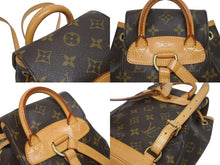 Load image into Gallery viewer, 極美品 LOUIS VUITTON ルイヴィトン ミニモンスリ リュック バックパック M51137 モノグラム ブラウン 中古 4b005578