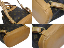 Load image into Gallery viewer, 極美品 LOUIS VUITTON ルイヴィトン ミニモンスリ リュック バックパック M51137 モノグラム ブラウン 中古 4b005578