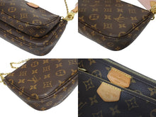 Load image into Gallery viewer, 極美品 LOUIS VUITTON ルイヴィトン ミュルティ ポシェット アクセソワール ショルダーバッグ M44840 モノグラム 中古 4b005583