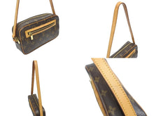 Load image into Gallery viewer, LOUIS VUITTON ルイヴィトン ポシェットシテ ワンショルダーバッグ M51183 モノグラムキャンバス レザー ブラウン 美品 中古 4b005588