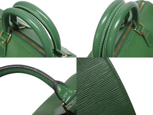 LOUIS VUITTON ルイヴィトン スピーディ30 ハンドバッグ M43004 カバン エピ グリーン レザー 美品 中古 4b005591