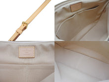 Load image into Gallery viewer, 新品同様 LOUIS VUITTON ルイヴィトン シラクーサPM ショルダーバッグ N41113 ダミエアズールキャンバス ホワイト ベージュ 中古 4b005597