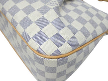 Load image into Gallery viewer, 新品同様 LOUIS VUITTON ルイヴィトン シラクーサPM ショルダーバッグ N41113 ダミエアズールキャンバス ホワイト ベージュ 中古 4b005597