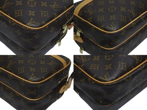 極美品 LOUIS VUITTON ルイヴィトン ショルダーバッグ リポーターPM M45254 モノグラムキャンバス ブラウン 中古 4b005599