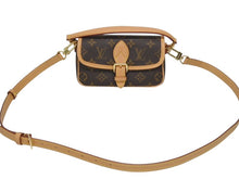 Load image into Gallery viewer, 極美品 LOUIS VUITTON ルイヴィトン ナノディアンヌ 2WAY ショルダーバッグ ハンドバッグ モノグラム M83298 モノグラム ブラウン 中古 4b005600