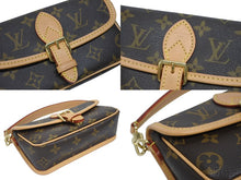 Load image into Gallery viewer, 極美品 LOUIS VUITTON ルイヴィトン ナノディアンヌ 2WAY ショルダーバッグ ハンドバッグ モノグラム M83298 モノグラム ブラウン 中古 4b005600