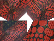 Load image into Gallery viewer, 極美品 LOUIS VUITTON ルイヴィトン ハンドバッグ M40686 ネヴァーフルMM 草間彌生 レッド ゴールド金具 中古 4b005608