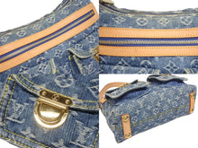 Load image into Gallery viewer, 極美品 LOUIS VUITTON ルイヴィトン モノグラムデニム バギーPM ショルダーバッグ ワンショルダー M95049 インディゴブルー 中古 4b005612