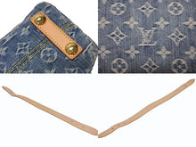 Load image into Gallery viewer, 極美品 LOUIS VUITTON ルイヴィトン モノグラムデニム バギーPM ショルダーバッグ ワンショルダー M95049 インディゴブルー 中古 4b005612