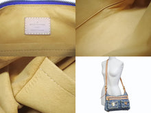 Load image into Gallery viewer, 極美品 LOUIS VUITTON ルイヴィトン モノグラムデニム バギーPM ショルダーバッグ ワンショルダー M95049 インディゴブルー 中古 4b005612