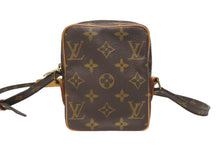 Load image into Gallery viewer, LOUIS VUITTON ルイヴィトン ミニダヌーブ ショルダーバッグ M45268 ブラウン モノグラム PVC レザー 美品 中古 4b005619