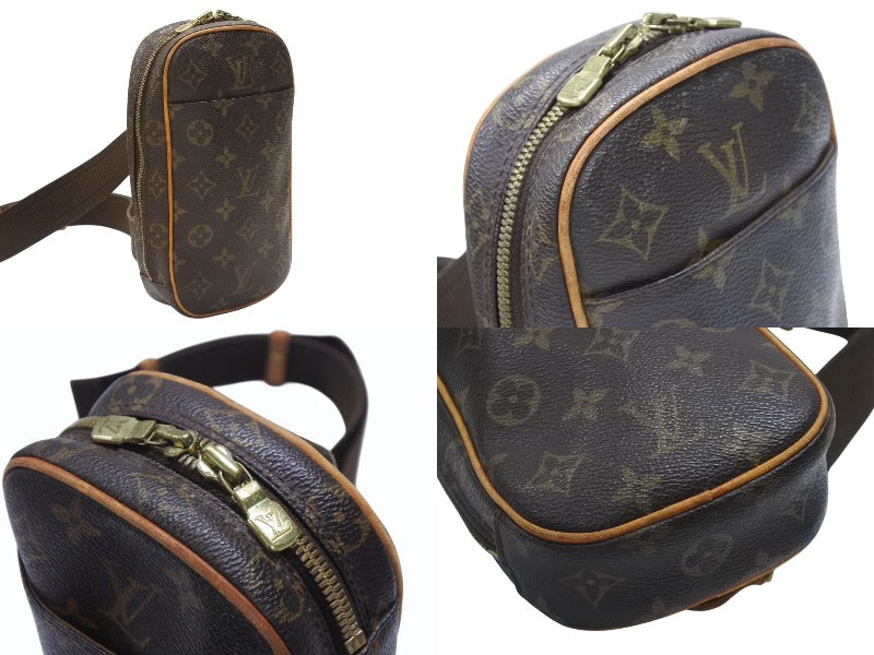 LOUIS VUITTON ルイヴィトン モノグラム ポシェット ガンジュ