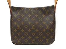 Load image into Gallery viewer, LOUIS VUITTON ルイヴィトン ルーピングMM ワンショルダーバッグ M51146 モノグラム PVC レザー ブラウン ゴールド金具 美品 中古 4b005627