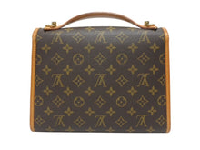 Load image into Gallery viewer, LOUIS VUITTON ルイヴィトン ショルダーバッグ ハンドバッグ 2way ベルニア M51122 モノグラムキャンバス レザー ブラウン 美品 中古 4b005628