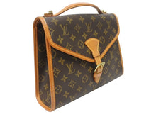 Load image into Gallery viewer, LOUIS VUITTON ルイヴィトン ショルダーバッグ ハンドバッグ 2way ベルニア M51122 モノグラムキャンバス レザー ブラウン 美品 中古 4b005628