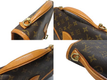 Load image into Gallery viewer, LOUIS VUITTON ルイヴィトン ショルダーバッグ ハンドバッグ 2way ベルニア M51122 モノグラムキャンバス レザー ブラウン 美品 中古 4b005628