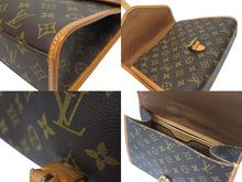 Load image into Gallery viewer, LOUIS VUITTON ルイヴィトン ショルダーバッグ ハンドバッグ 2way ベルニア M51122 モノグラムキャンバス レザー ブラウン 美品 中古 4b005628