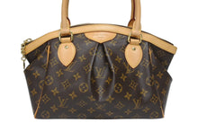 Load image into Gallery viewer, 極美品 LOUIS VUITTON ルイヴィトン ティヴォリPM ハンドバッグ M40143 モノグラム PVC レザー ブラウン ゴールド金具 中古 4b005629