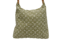 Load image into Gallery viewer, 極美品 LOUIS VUITTON ルイヴィトン バギーGM ワンショルダーバッグ M95211 モノグラム デニム カーキ ゴールド金具 中古 4b005632