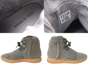 adidas アディダス Yeezy BOOST 750 イージーブースト 750 アスリート BB1840 サイズUS9 27cm ライトグレー 蓄光美品 中古 4b005637 