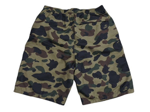 極美品 A BATHING APE アベイシングエイプ BAPE ベイプショーツ ハーフパンツ 001SPE301005X カモ柄 サイズL ポリエステル 中古 4b005642 
