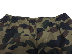 極美品 A BATHING APE アベイシングエイプ BAPE ベイプショーツ ハーフパンツ 001SPE301005X カモ柄 サイズL ポリエステル 中古 4b005642 