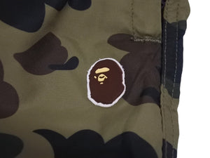 極美品 A BATHING APE アベイシングエイプ BAPE ベイプショーツ ハーフパンツ 001SPE301005X カモ柄 サイズL ポリエステル 中古 4b005642 