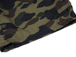 極美品 A BATHING APE アベイシングエイプ BAPE ベイプショーツ ハーフパンツ 001SPE301005X カモ柄 サイズL ポリエステル 中古 4b005642 