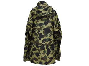 極美品 A BATHING APE アベイシングエイプ マウンテンパーカー 1st 001HJA801009X ナイロン ゴアテックス カモ柄 サイズL 中古 4b005643