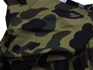 極美品 A BATHING APE アベイシングエイプ マウンテンパーカー 1st 001HJA801009X ナイロン ゴアテックス カモ柄 サイズL 中古 4b005643