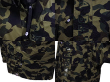 Load image into Gallery viewer, 極美品 A BATHING APE アベイシングエイプ マウンテンパーカー 1st 001HJA801009X ナイロン ゴアテックス カモ柄 サイズL 中古 4b005643