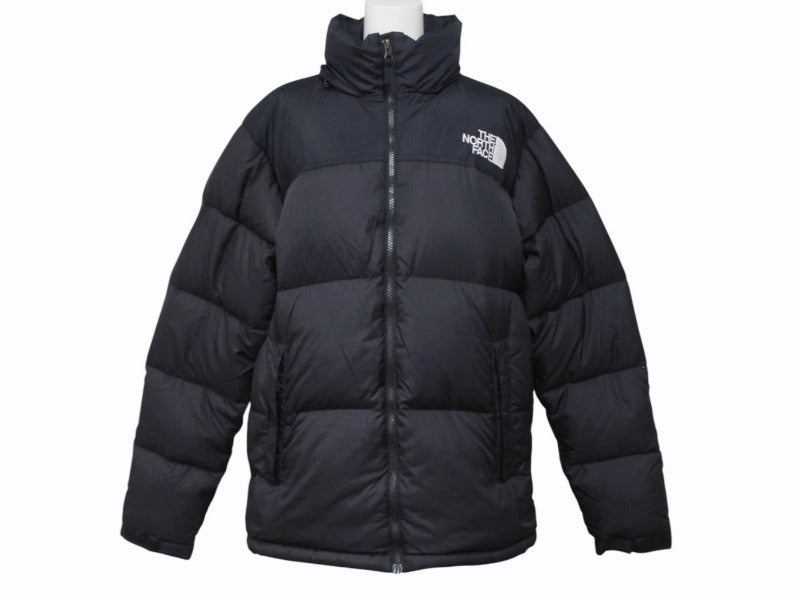極美品 THE NORTH FACE ザノースフェイス Nuptse Jacket ヌプシジャケット ダウンジャケット サイズ XL ブラック ND91841 中古4B005644