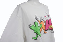 Load image into Gallery viewer, UNIQLO ユニクロ ｘ KAWS カウズ コラボ 半袖Tシャツ ホワイト サイズ XL 中古4b005650