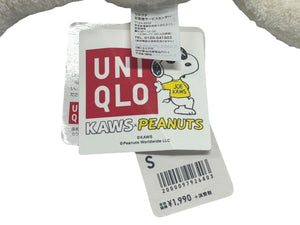 新品未使用 UNIQLO ユニクロ x KAWS カウズ x PEANUTS ピーナッツ スヌーピー ぬいぐるみ 7H114A サイズS ホワイト 中古 4b005655