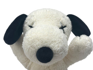 新品未使用 UNIQLO ユニクロ x KAWS カウズ x PEANUTS ピーナッツ スヌーピー ぬいぐるみ 7H114A サイズS ホワイト 中古 4b005655