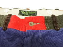 Load image into Gallery viewer, 極美品 SAINT MICHAEL セントマイケル PATCHWORK PANTS パッチワークパンツ SM-YS1-0000-C38 サイズM コーデュロイ 中古 4b005661