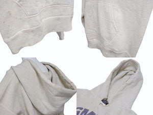極美品 SAINT MICHAEL セントマイケル セイントアカデミー フーディー SM-A22-0000-059 サイズL ヴィンテージ加工 グレー 中古 4b005662