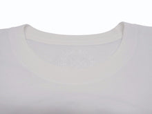 Load image into Gallery viewer, CHROME HEARTS クロムハーツ 半袖Tシャツ サイズL ホースシュー スクロールラベルロゴ プリント ホワイト 新型 美品 中古 4b005664