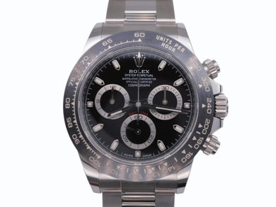 極美品 ロレックス コスモグラフ デイトナ 116500LN 2020年 ランダム番 自動巻き ステンレススチール クロノグラフ 黒 中古 4b005665
