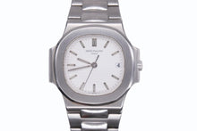Load image into Gallery viewer, PATEK PHILIPPE パテック フィリップ ノーチラス 3800/1A-011 ホワイト文字盤 時計 美品 中古 4b005670