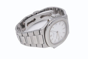 PATEK PHILIPPE パテック フィリップ ノーチラス 3800/1A-011 ホワイト文字盤 時計 美品 中古 4b005670