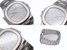 Load image into Gallery viewer, PATEK PHILIPPE パテック フィリップ ノーチラス 3800/1A-011 ホワイト文字盤 時計 美品 中古 4b005670