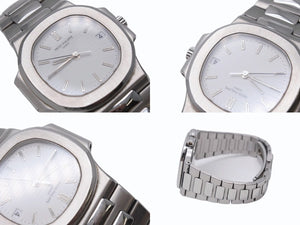 PATEK PHILIPPE パテック フィリップ ノーチラス 3800/1A-011 ホワイト文字盤 時計 美品 中古 4b005670